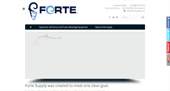 Desktop Screenshot of fortesupply.com